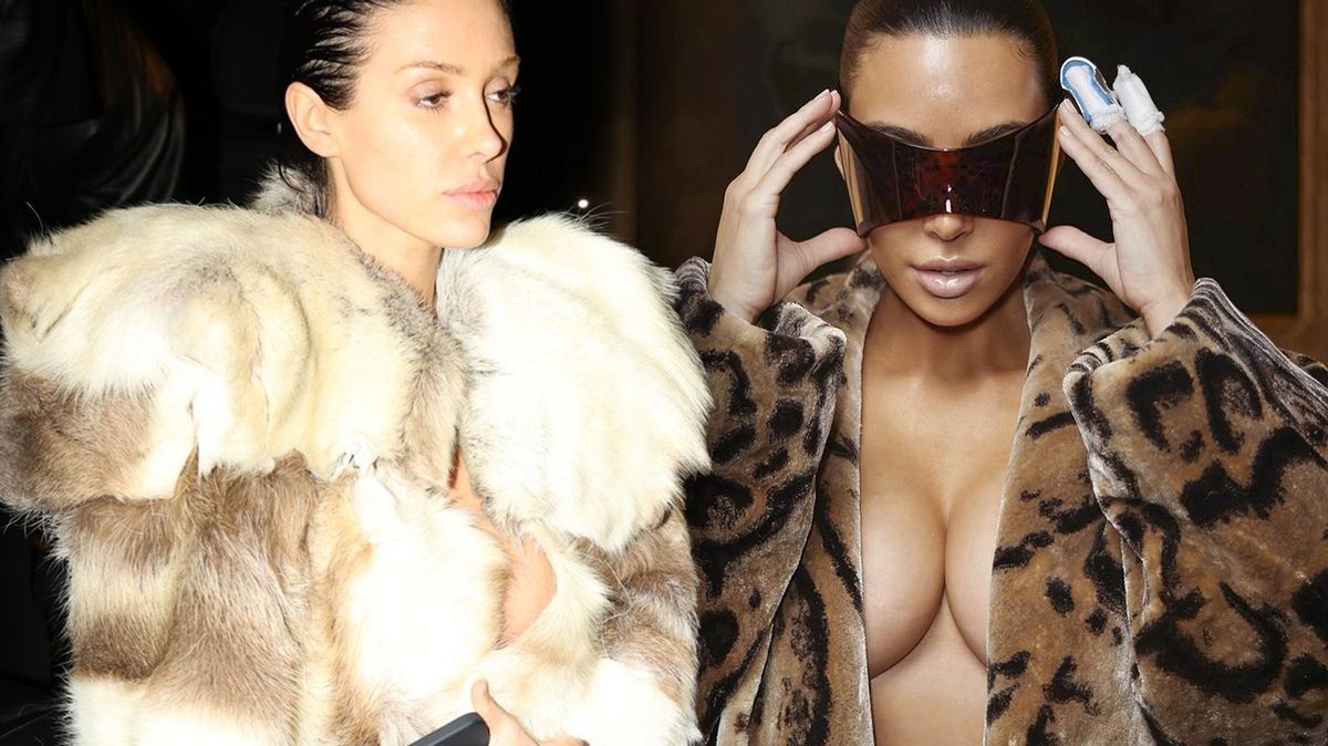 Kim Kardashian pózovala v modelu po vzoru Biancy Censori. Její zoufalost dosáhla nové úrovně, slízla to od lidí