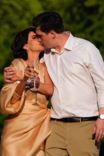 Pohádková svatba úspěšné fotografky: Šťastný pár oddala Třeštíková, lásku a trpělivost jim přála známá zpěvačka