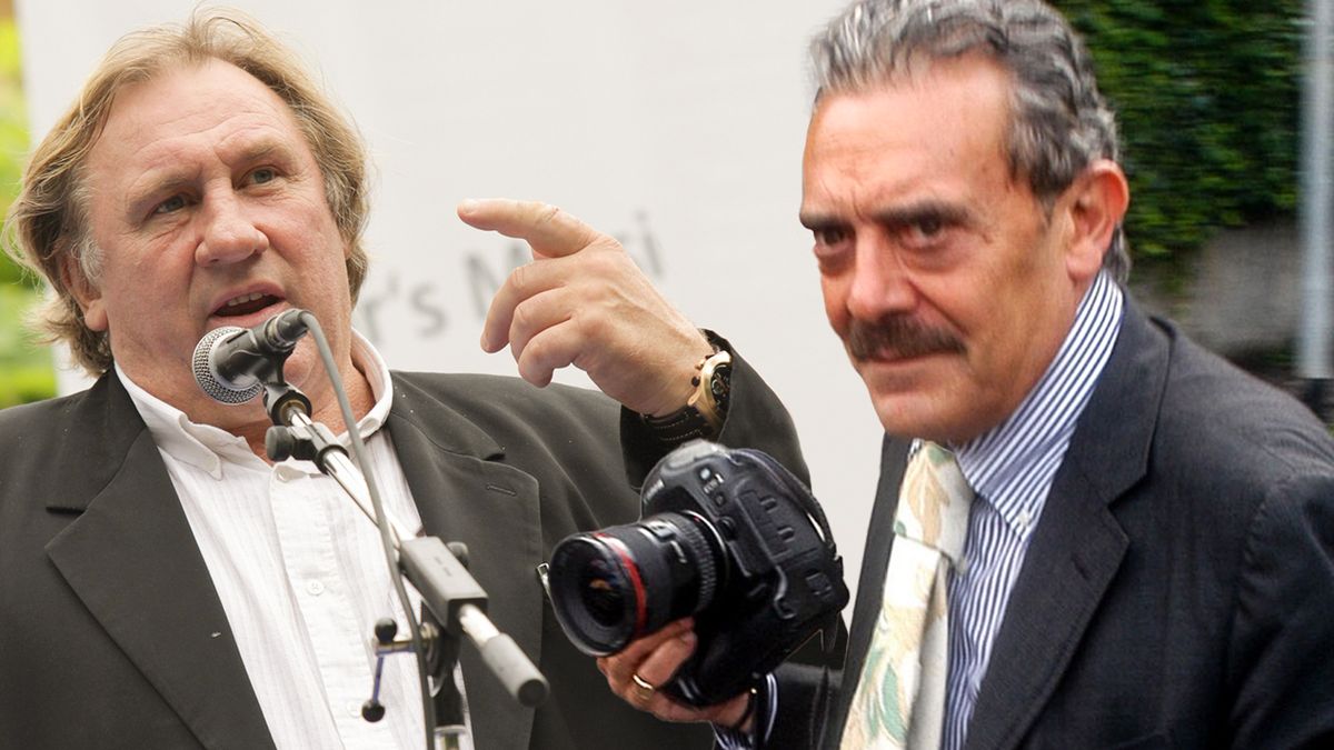 Gérard Depardieu na ulici domlátil „krále paparazzi“. Měl se dotknout hrudníku české herečky, která herce doprovázela