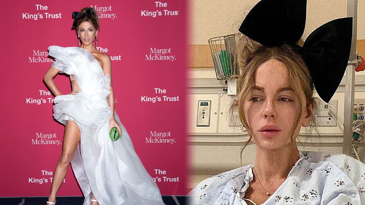 Kate Beckinsale poprvé po hospitalizaci na červeném koberci: V pár voláncích místo šatů všechny dostala