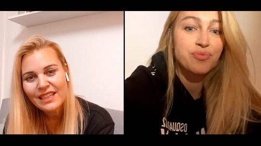 Udrzujte Fyzicku I V Karantene Nikol Stibrova Predvadi Domaci Bezecky Pas Stream