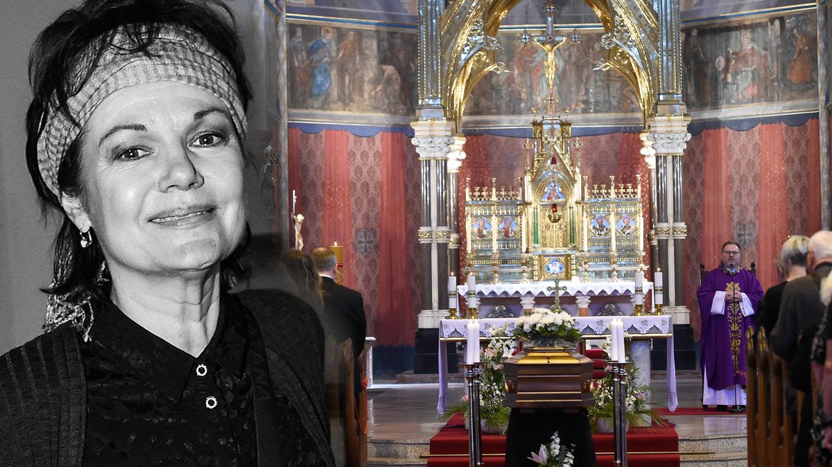 Rozloučení se Simonou Postlerovou (†59): Do kostela ani na hřbitov mezi nejbližší nepřišla hereččina maminka Jana