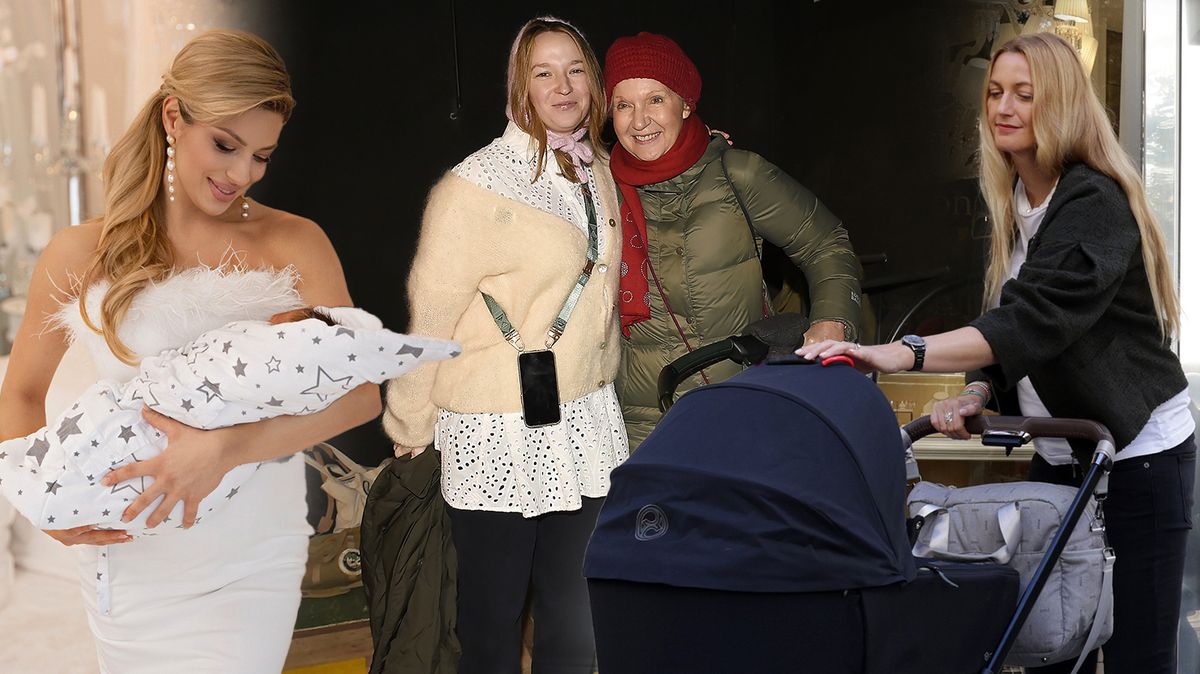 Baby boom roku 2024: Dvojnásobné mámy Perkausová a Kopřivová, porody tenistek i třetí syn Laškové. A kdo měl dvojčata?