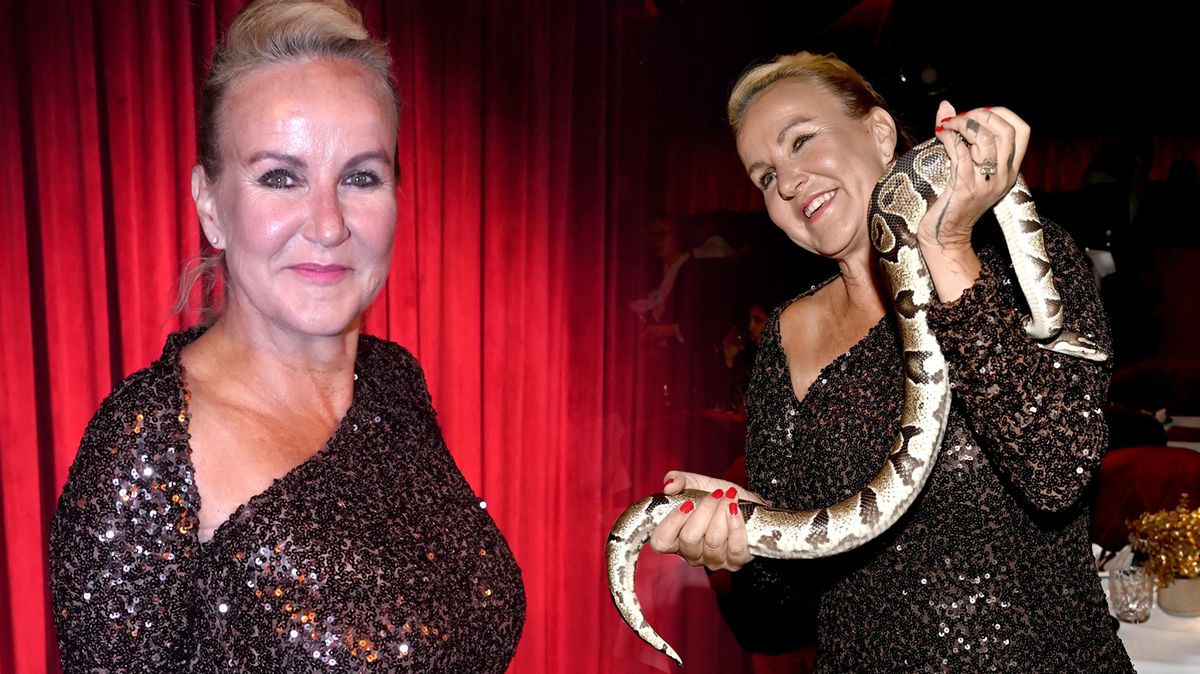 Mačkáš mi hada?! Vendula Pizingerová řádila jak černá ruka s krajtou v ruce
