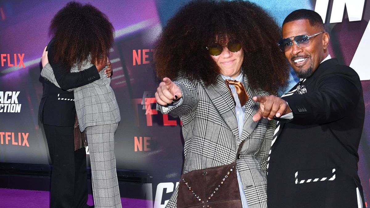 Takové háro jste ještě neviděli! Jamie Foxx výjimečně ukázal dceru (16). Když se objali, herec nebyl ani vidět