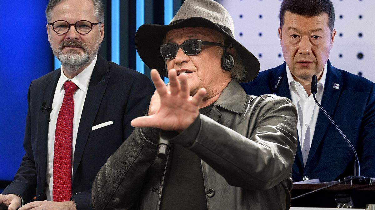 Kampaň právě startuje: Okamuru přepadli Reportéři ČT, Fiala osočuje jinou televizi a Kocáb? Ten tomu dal korunu