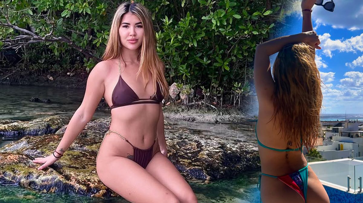 Sexy pohled ze všech stran: Lady Dee utekla před zimou do Mexika. Fanouškům předvádí pikantní show