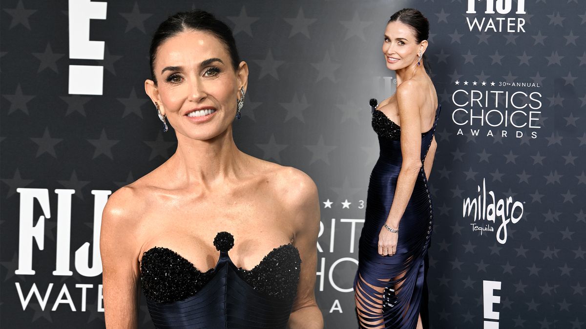 Jízda Demi Moore nekončí: Za roli v hororu si odnesla další cenu! Přišla v šatech s umělými boky