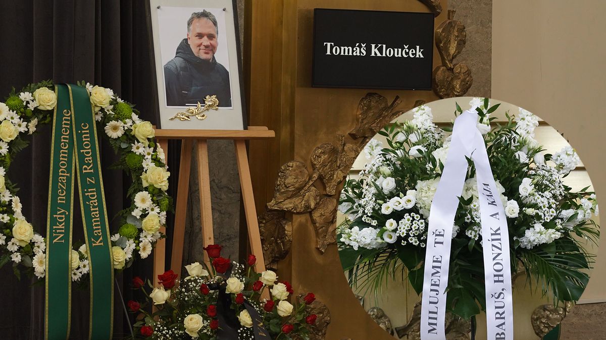 Milujeme tě. Rodina a přátelé se naposledy rozloučili s tragicky zesnulým hokejistou Tomášem Kloučkem (†45)