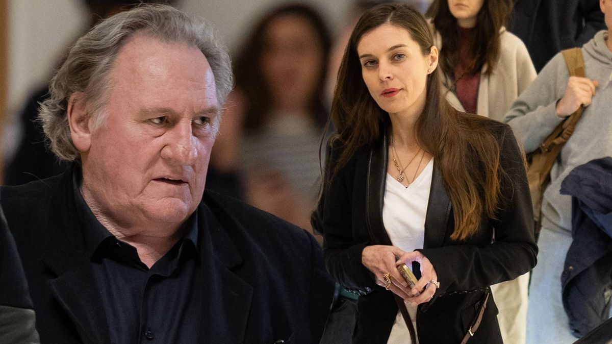 Obviněného Gérarda Depardieua podpořila u soudu přítelkyně Češka: Herec přiznal, že ho baví osahávat ženám ňadra a pozadí
