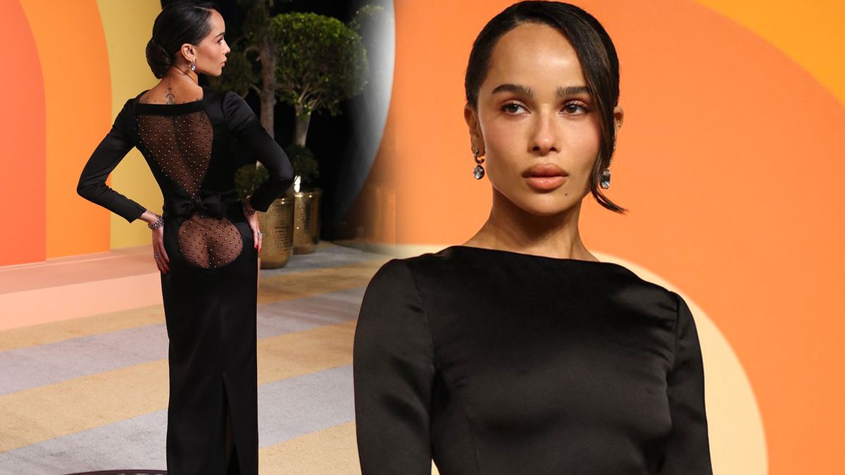 Vepředu byznys, vzadu párty: Zoë Kravitz na rudém koberci předvedla své dokonalé pozadí