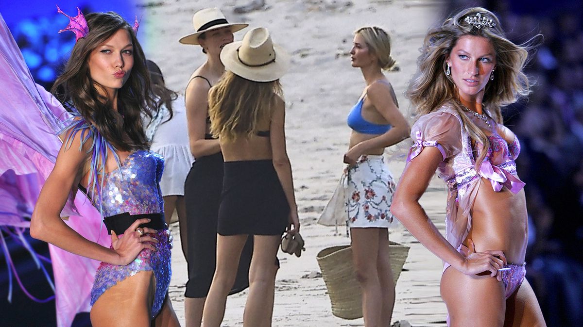Bikinová top sestava na jedné pláži! Gisele Bündchen, Ivanka Trump i Karlie Kloss s těhotenským bříškem