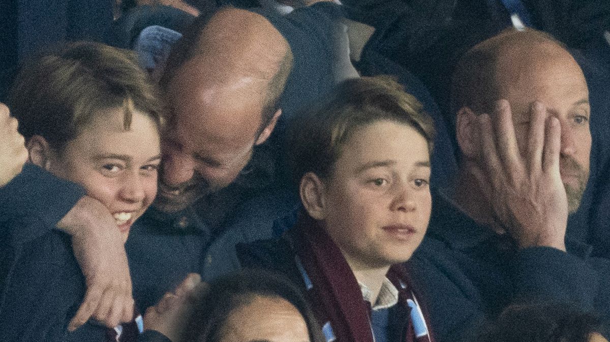Takhle ho snad ještě nikdo neviděl: Princ William si se synem užíval fotbal v Paříži, jeho výrazy baví internet!