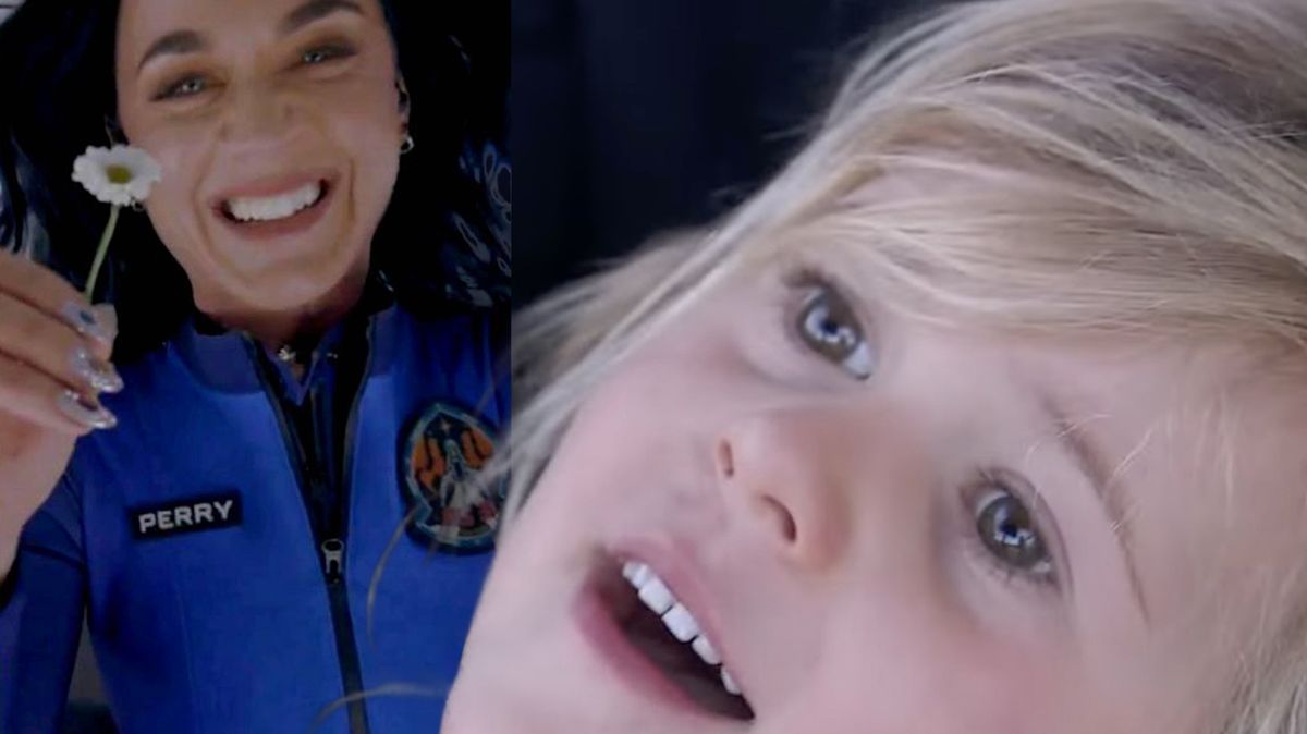 To je ona! Malou Daisy (4), dceru Katy Perry a Orlanda Blooma, natočili poprvé během maminčina letu do vesmíru