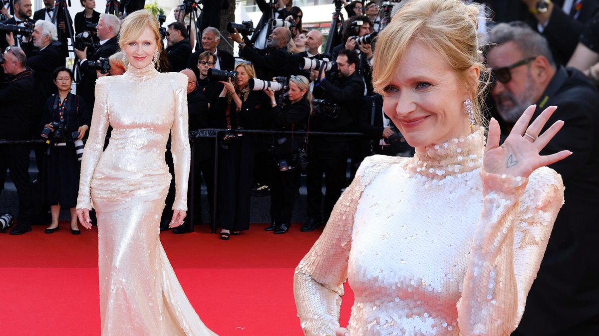 Aňa Geislerová strčila do kapsy i hollywoodské hvězdy! Česká herečka oslnila na červeném koberci v Cannes