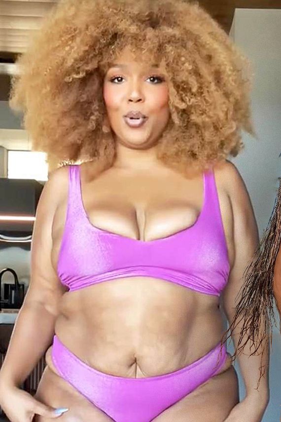 To je ale rozdíl! O 30 kilo lehčí Lizzo v plavkách: Je libo jednodílné, nebo bikiny? - fotka 1/1
