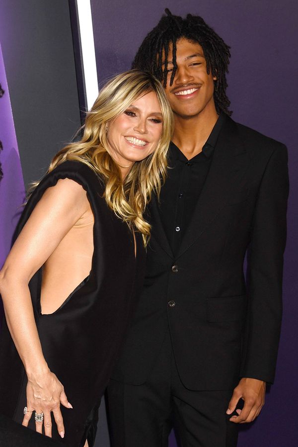 Heidi Klum se na hudebních cenách vzácně pochlubila fešným synem, jehož má se Sealem. Měří už 190 centimetrů! - fotka 1/1