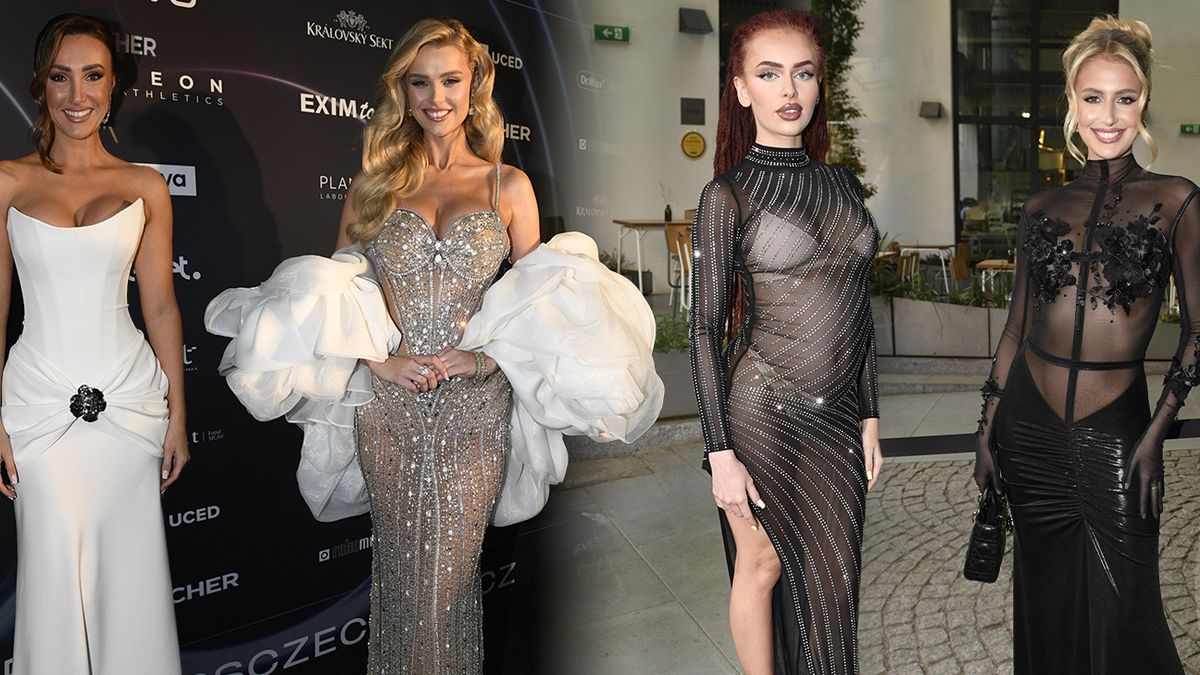 Polonahá těhotná hvězda Love Islandu Rachel, pořádně vyprsené Pyszková a Makarenko! Móda z finále Miss Czech Republic
