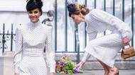 Ztělesnění elegance! Princezna Kate uchvátila davy během oslav výročí konce druhé světové války, vzdala hold i Dianě