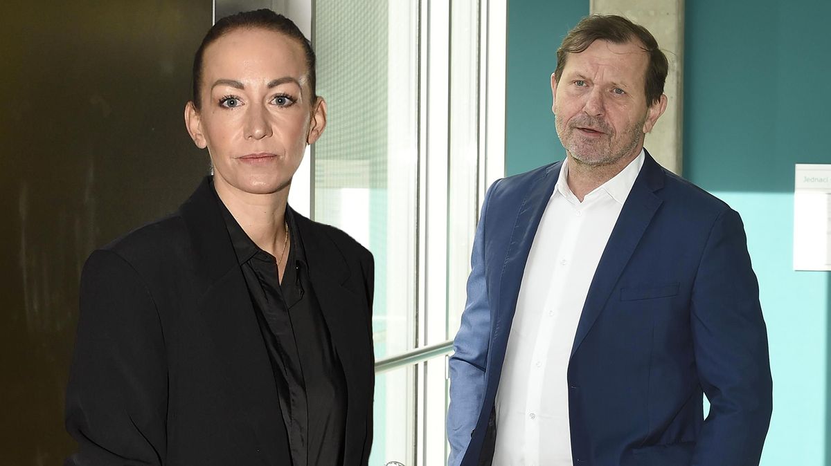 Válka o dítě pokračuje. Agáta Hanychová a Jaromír Soukup opět u soudu. Napětí se dalo krájet