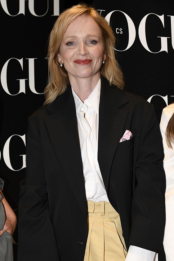 Vogue akce plná hvězd: Tenistka Krejčíková nezvykle v elegantním, Geislerová prodala ženskost i v pánském saku - fotka 1/1