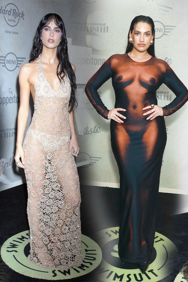 Na večírku Sports Illustrated frčely „nahé šaty“. Nechyběla ani božská Salma Hayek - fotka 1/1