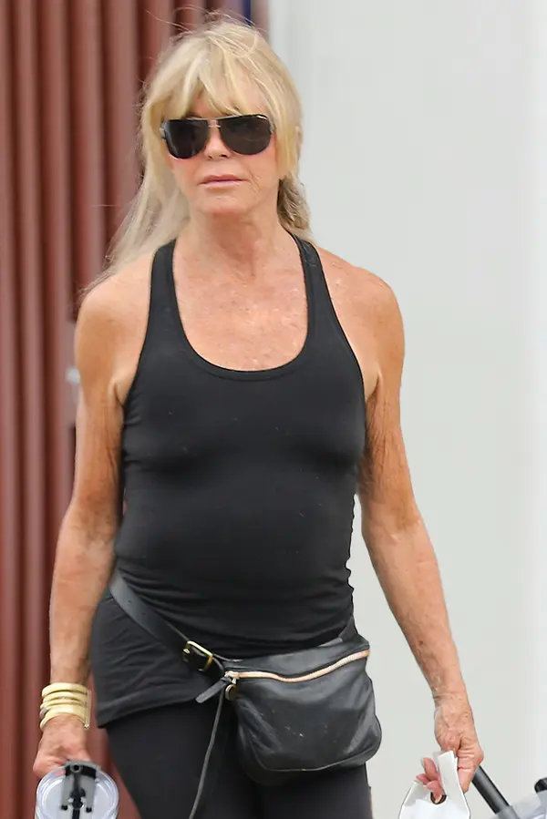 Goldie Hawn je nezmar. Na prahu osmdesátky stále běhá po ulicích bez podprsenky!  - fotka 1/1
