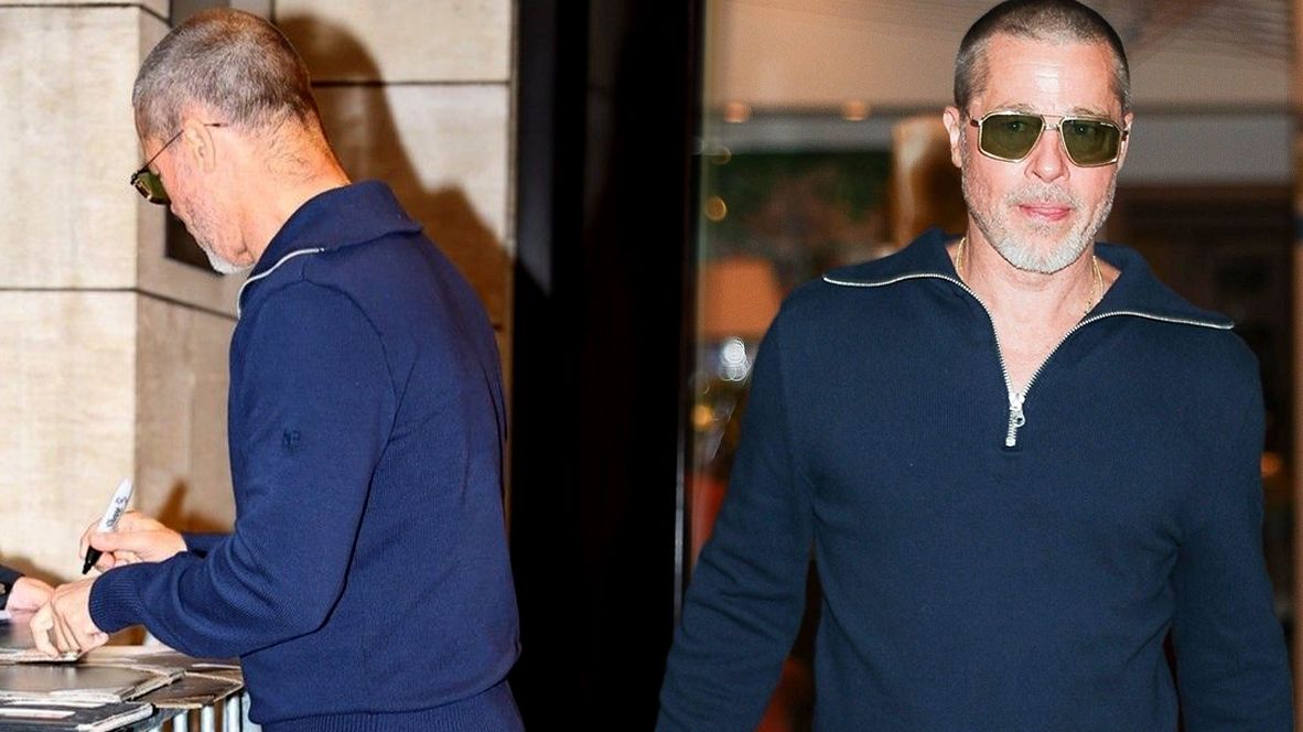 Přichází Brad Pitt o vlasy? Fanoušci řeší hercovy nejnovější snímky: Stalo se to mnohým z nás, vzkazují