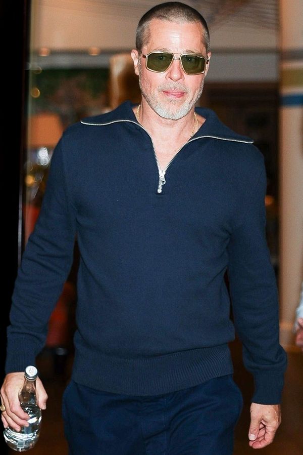 Přichází Brad Pitt o vlasy? Fanoušci řeší hercovy nejnovější snímky: Stalo se to mnohým z nás, vzkazují - fotka 1/1