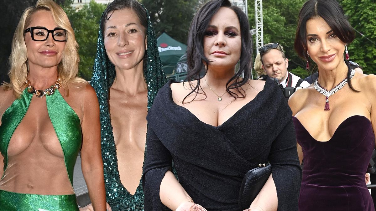10 nejodhalenějších dekoltů festivalu ve Varech! Tyto hvězdy se toho rozhodně nebály