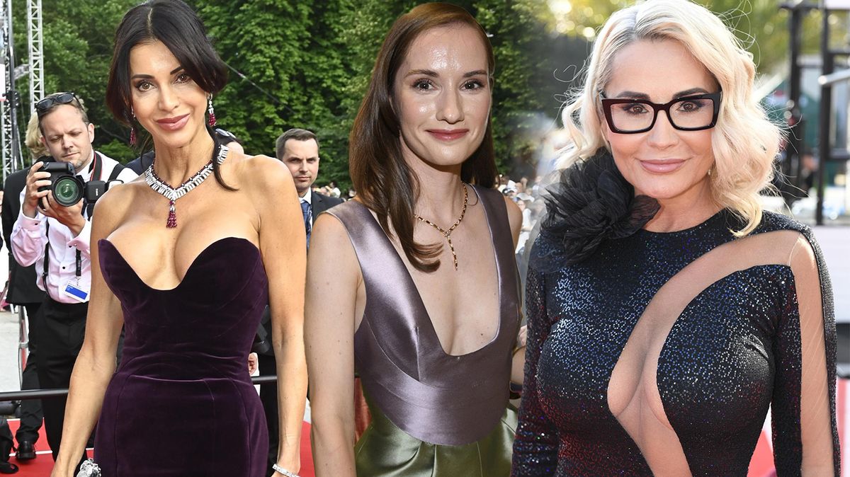 5 nejhlubších výstřihů zahájení festivalu ve Varech! Tyhle krásky se toho rozhodně nebály