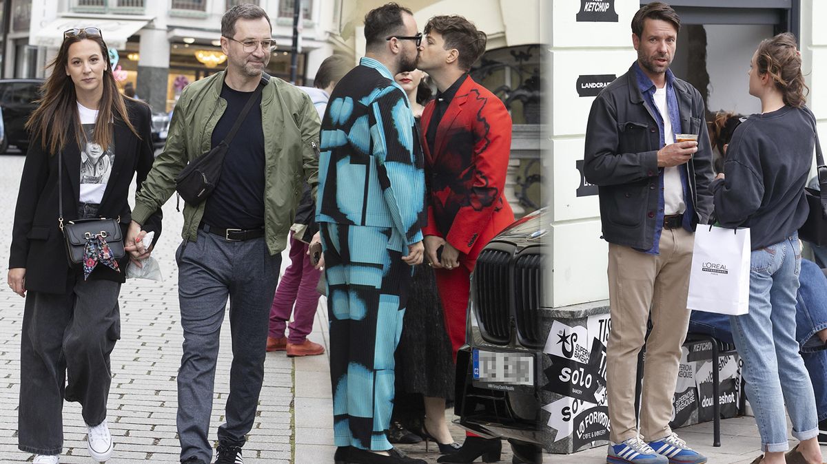Na kolonádě ve Varech to zase vřelo: Peroutka dostal „hudlana“, Ondřej Sokol si vedl krásnou přítelkyni a relax Neužila