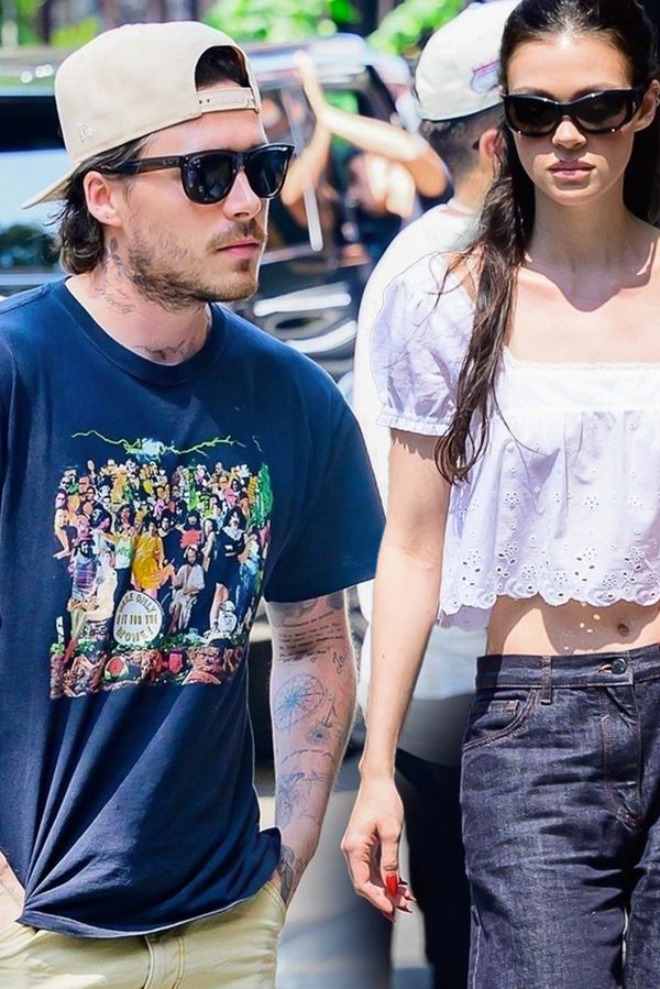 Další rána pro Victorii: Brooklyn Beckham vzal na rodinný oběd tchyni. Tato atraktivní dáma porodila osm dětí! - fotka 1/1