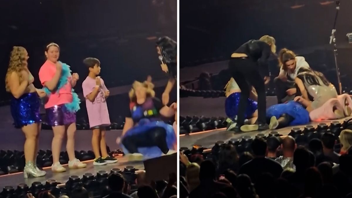 Záběry, ze kterých běhá mráz po zádech. Fanynka na koncertě Katy Perry zkolabovala přímo na pódiu!