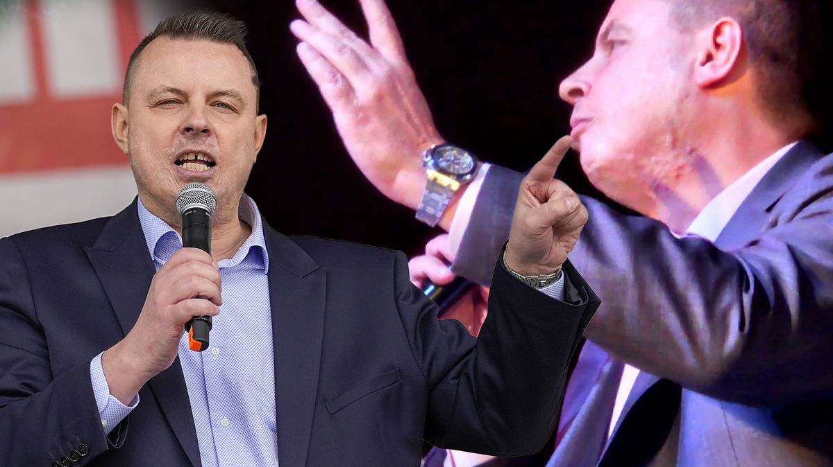 Organizátor demonstrací Rajchl, který burcoval proti chudobě: Na ruce nosí jmění, luxusní hodinky za milion(y)!