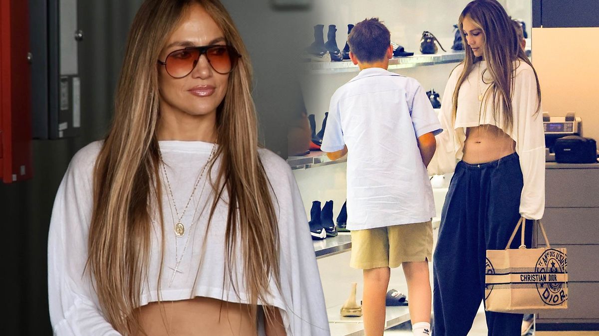 JLo vzala syna Bena Afflecka na luxusní nákupy: Oblékla si na to hodně sexy model a boty na jehlách