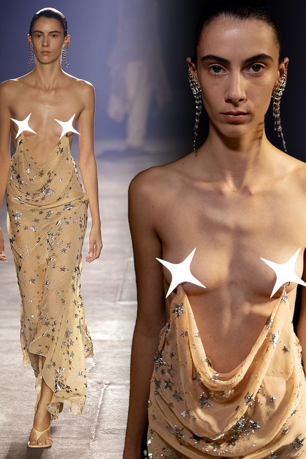 Sukně zavěšená za piercingy v bradavkách nebo šaty z třásní: Nový kreativní ředitel Mugler se rozvášnil - fotka 1/1