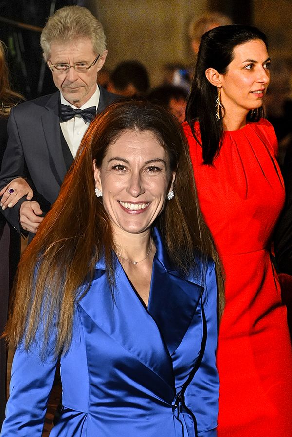 Móda z Pražského hradu: Modrá hrála prim, Decroix zrecyklovala šaty, bodovaly Havlová, Pavlová i Pekarová Adamová - fotka 1/1