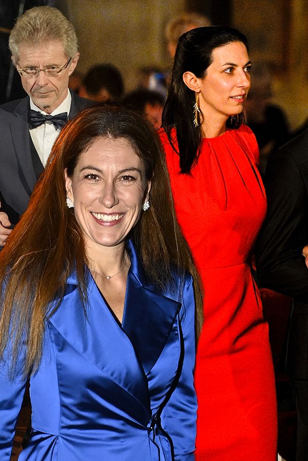 Móda z Pražského hradu: Modrá hrála prim, Decroix zrecyklovala šaty, bodovaly Havlová, Pavlová i Pekarová Adamová - fotka 1/1