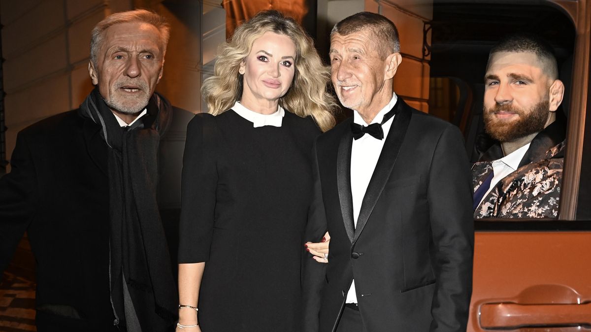 Babiš s ex Monikou, vážně nemocný Topolánek i bijec Procházka! Na Hrad dorazila nejen politická smetánka