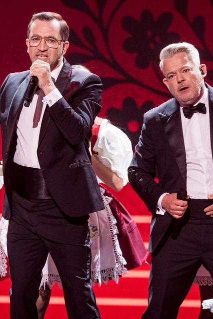 Nedůstojná šaškárna i super zábava: Výstup Sokola a Hámy na Českém slavíkovi vyvolal vášnivé diskuze - fotka 1/1