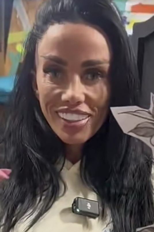 Tak to je něco: Katie Price má kytky přes půlku zadku! Víte, která zpěvačka má skoro stejné tetování a navíc barevné? - fotka 1/1