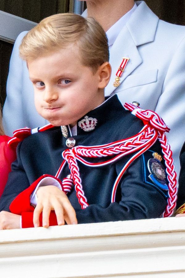 Stejný šprýmař jako princ Louis! Legrační grimasy monackého princátka (10) během významné události baví internet - fotka 1/1