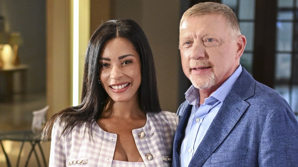 O 24 let mladší kráska při něm stojí v dobrém i zlém, teď mu porodila holčičku. Boris Becker se stal pětinásobným otcem