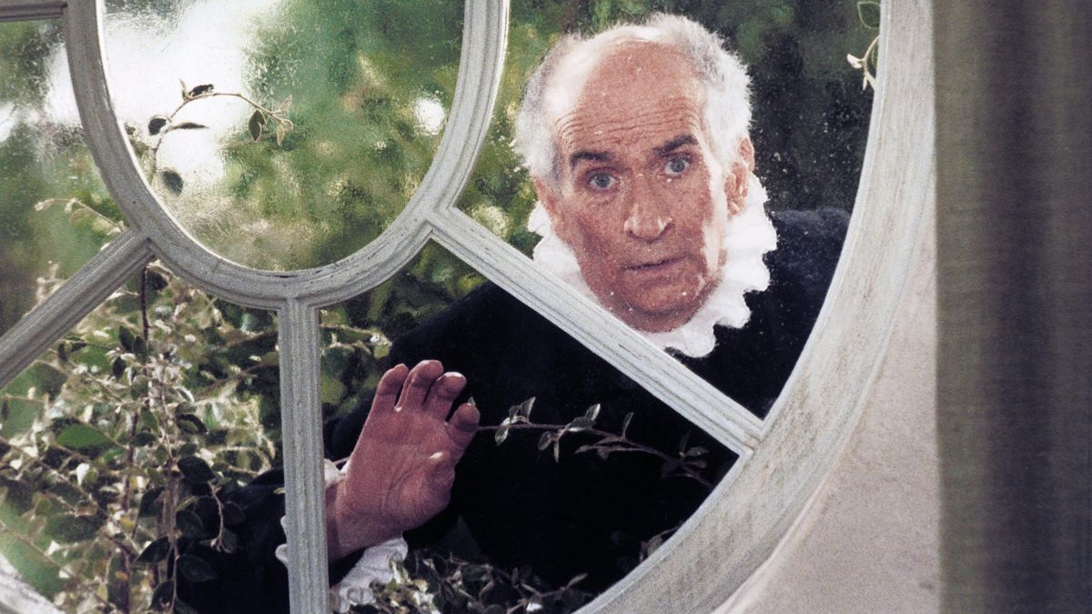 Po infarktu k Molièrovi. Louis de Funès se ve své životní roli zároveň režíroval a stal se součástí školní výuky