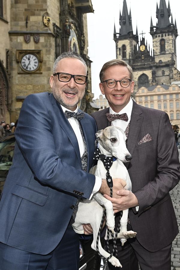 Hejtrům vyrazili dech! Aleš Cibulka a Michal Jagelka práskli, kdo z nich byl nevěsta a kdo ženich. Zaskočili i Bočanovou - fotka 1/1