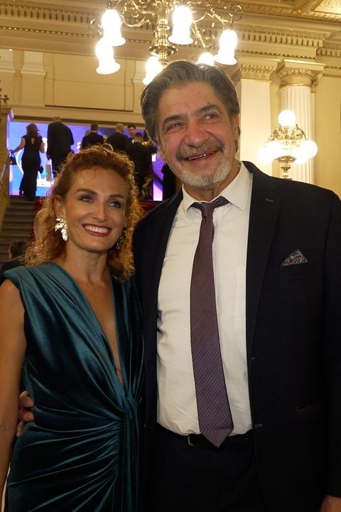 Takhle ho neznáte! Jiří Babica se hodil do gala a vyvedl do společnosti svou ženu. Jsou spolu přes třicet let