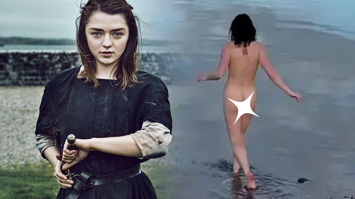 Hvězda Hry o trůny se toho nebojí! Seriálová Arya Stark se na Sardinii koupala nahá a neváhala se podělit o fotky