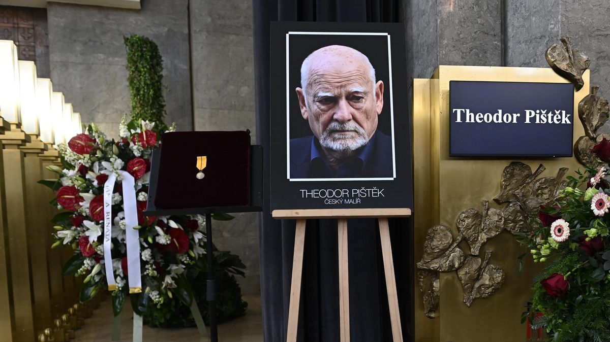 Rozloučení s Theodorem Pištěkem: Sbohem přišli dát Bohdalová, Kodetová, Stivín i Balzerová