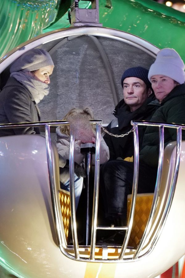 Katy Perry vyrazila na výlet s expartnerem Bloomem. Kvůli dceři občas vykouzlili i úsměv - fotka 1/1